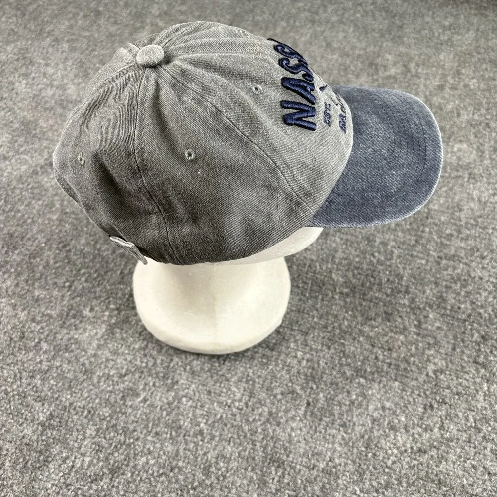 Nassau‎ Bahamas Baseball Cap Gray Blue Strapback Dad Hat Vacation Resort Beach